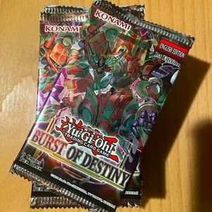 Yu-Gi-Oh Burst of Destiny Booster Pack [1st Edition]